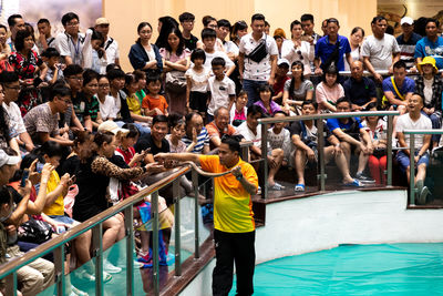 crowd