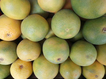 Full frame shot of oranges