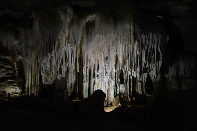 Panoramic view of cave