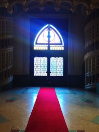 Interior of church