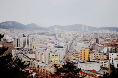 Cityscape against sky