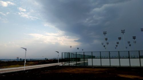 View of cloudy sky