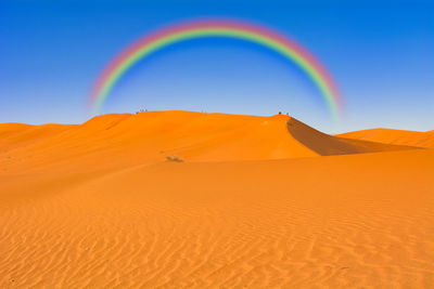 The beautiful scenery of the namib desert