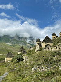 Dargavs city of dead, caucasus, russia 