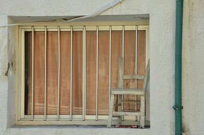 Close-up of window