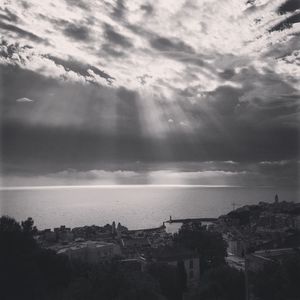 Scenic view of cloudy sky