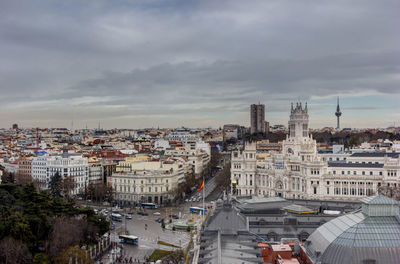 Cityscape against sky