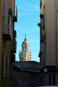 Low angle view of building against sky