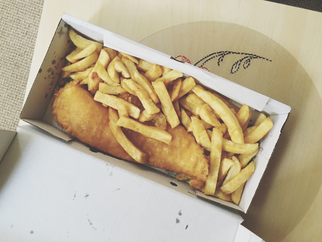 food, food and drink, indoors, freshness, high angle view, plate, ready-to-eat, still life, table, close-up, french fries, healthy eating, directly above, fork, no people, meal, snack, prepared potato, bread