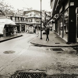 View of city street