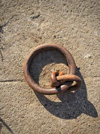 Close-up of rusty metal