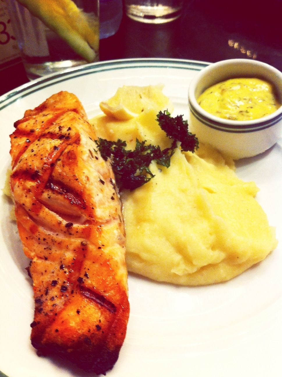 Salmon grill