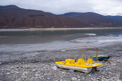 Boat in lake