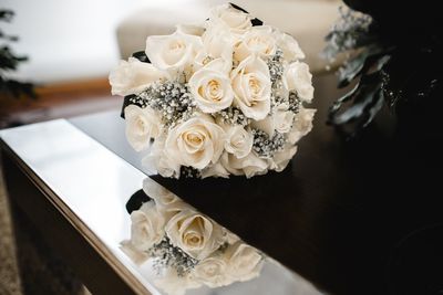 Close-up of rose bouquet