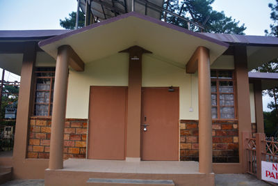 Exterior of building against sky