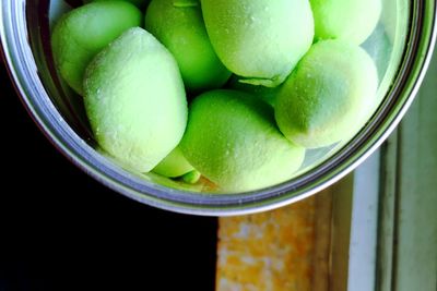 Matcha mallows close-up shot