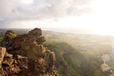 Scenic view of cloudy sky