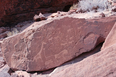 Close-up of rock