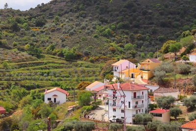 Portuguese little village in the middle of the mountains