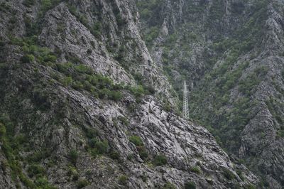 Scenic view of rocky mountains