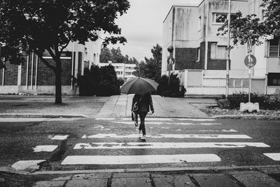 People walking on street