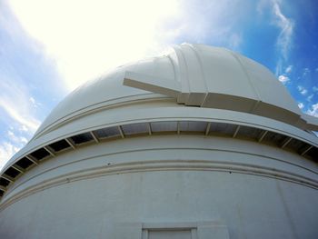 Low angle view of building against sky