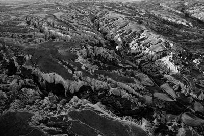 Aerial view of landscape