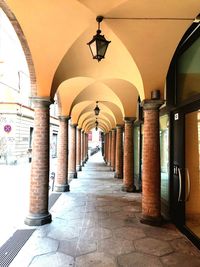 Corridor of building