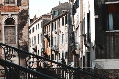 Low angle view of old building