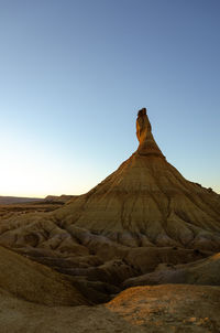 Bardenas reales is a spanish natural park of wild beauty, it is a semi-desert landscape 