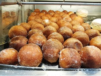 Close-up of bread for sale