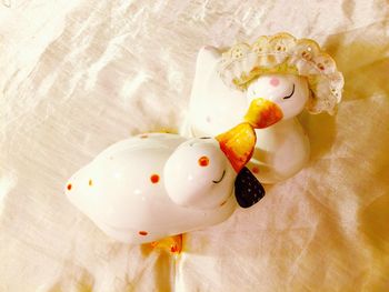 Directly above shot of food