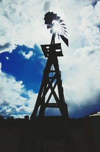 Low angle view of cloudy sky