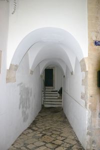 Corridor of building