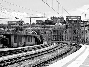 Railroad tracks