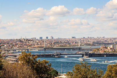 View of bosphorus from topkapi palace