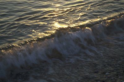 Full frame shot of rippled water