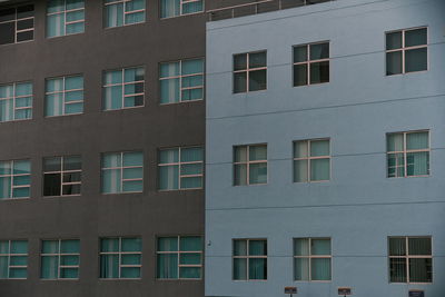 Low angle view of residential building