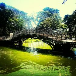 Bridge over river