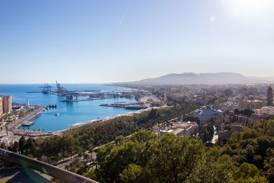 Málaga port