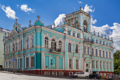 Historical buildinf of book house in smolensk, russia
