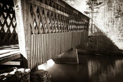 Built structure in water