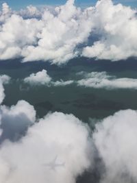 Scenic view of cloudy sky