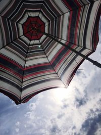 Low angle view of built structure against sky