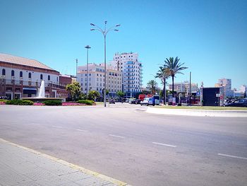 View of buildings in city