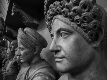 Close-up of buddha statue