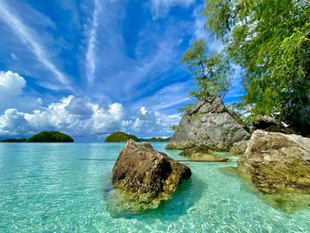 Rock islands, palau