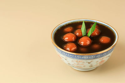 Close-up of tomatoes in bowl