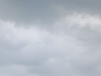 Low angle view of storm clouds in sky