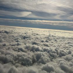 Scenic view of cloudscape against sky